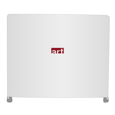 Textilwand ALU | 600er gerade | einseitig bedruckt